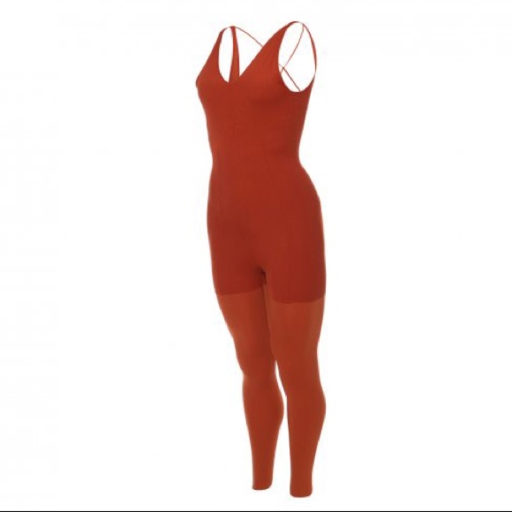 New Nike YOGA LUXE LAYERED JUMPSUIT - Picture 7 of 9